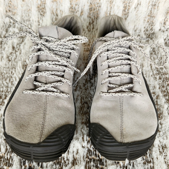 Merrell "Move Glove Suede" Barefoot Running Shoe Vibram Grey | Women's Size 6.5 - Picture 5 of 16